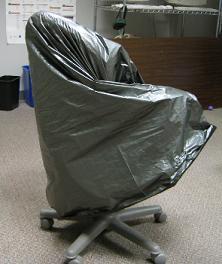 Chair condom side view
